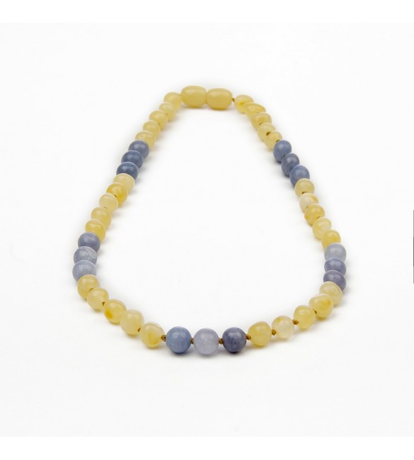 Amber teething necklace - Gemstone - precious stones